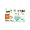 ASFOR 3 KATLI ELASTİK MASKE 50Lİ YEŞİL